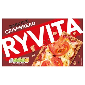 Ryvita Crispbread Dark Rye Crackers 250g