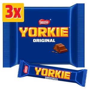 Yorkie Original Milk Chocolate Multipack 3x46g