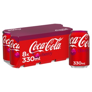 Coca-Cola Classic Cherry 8 x 330ml