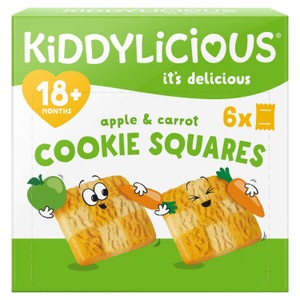 Kiddylicious Apple & Carrot Cookie Squares