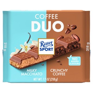 Ritter Sport Duo Coffee Chocolate Bar 218g
