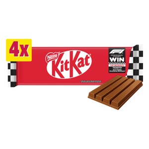 KitKat 4 Finger Milk Chocolate Bar Multipack 4 x 41.5g
