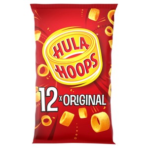 Hula Hoops Original Multipack Crisps 12x24g