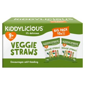 Kiddylicious Veggie Straws Big Pack 9+ Months