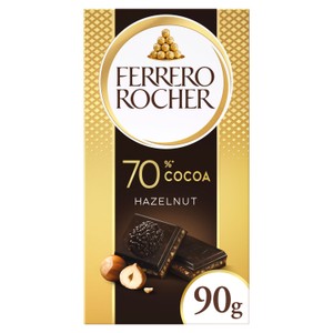 Ferrero Rocher 70% Dark Chocolate Bar 90g