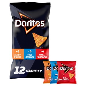 Doritos Variety Pack Tortilla Chips Multipack 12x30g