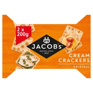 Jacob's Cream Cracker Twin Pack 2x200g