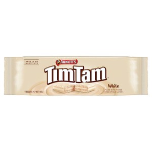 Arnott's Tim Tam White Chocolatey Biscuits 165g