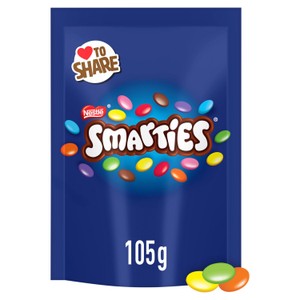 Smarties Milk Chocolate Sweets Sharing Bag 105g