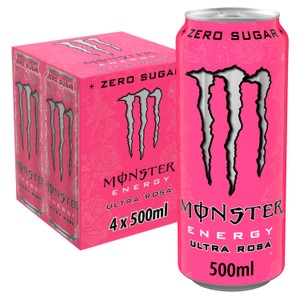 Monster Ultra Rosa 4 x 500ml