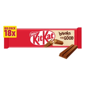 KitKat 2 Finger Milk Chocolate Biscuit Bar Multipack 8 x 20.7g