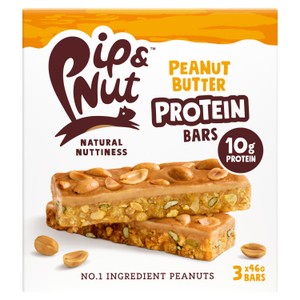 Pip & Nut Protein Peanut Butter Bar 3x46g