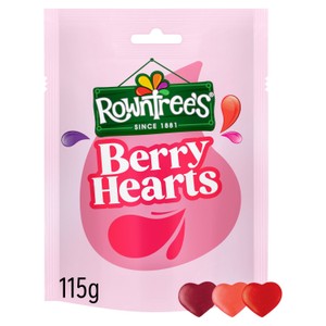 Rowntree's Berry Hearts Sweets 115g