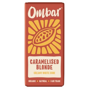 Ombar Caramelised Blonde Creamy White Chocolate Bar 70g