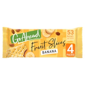 Go Ahead Banana Crispy Fruit Slices Multipack 4x43.6g