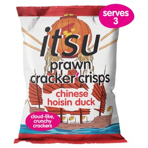itsu Chinese Hoisin Prawn Cracker Crisps Sharing Bag 60g