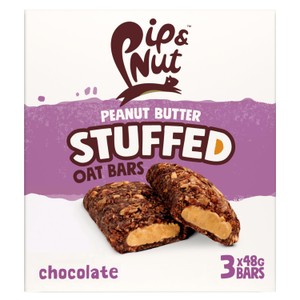 Pip & Nut Peanut Butter Stuffed Oat Bar Chocolate 3x48g