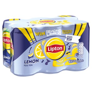 Lipton Lemon Ice Tea 6 x 330ml Cans