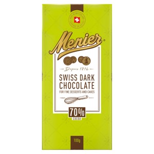 Menier Swiss Dark Cooking Chocolate 100g