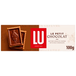 Lu Le Petit Chocolat Dark Chocolate Biscuits 100g