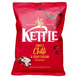Kettle Chips Sweet Chilli & Sour Cream Potato Chips 130g