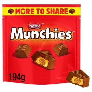 Munchies Milk Chocolate & Caramel Big Share Bag 194g