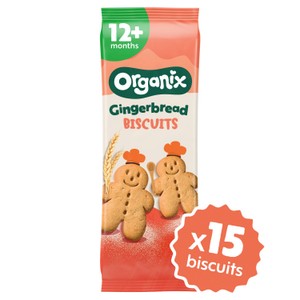 Organix Gingerbread Men Biscuits 12+ Months 135g
