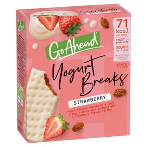 Go Ahead Yogurt Breaks Strawberry Bars 4x35.5g
