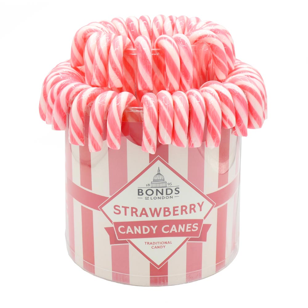 Bonds Strawberry Traditional Candy Cane Fountain 20g x 1 Cane