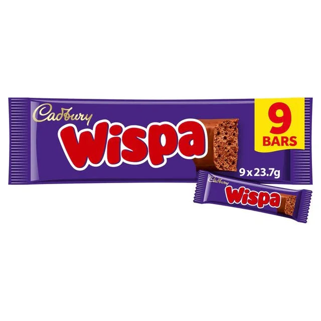 Cadbury Fairtrade Wispa Instant Choccy 9 Pack