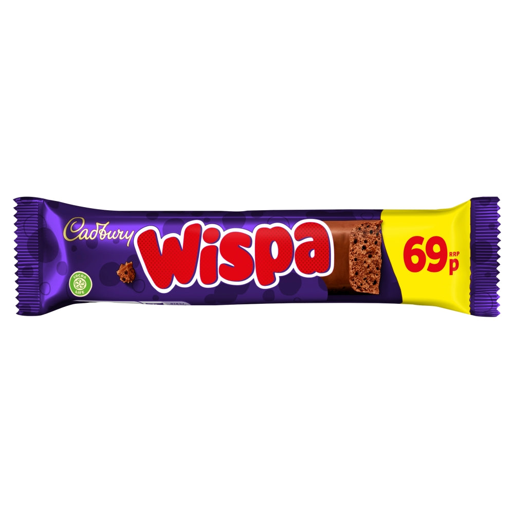 Cadbury Wispa Chocolate Bar PMP 36g