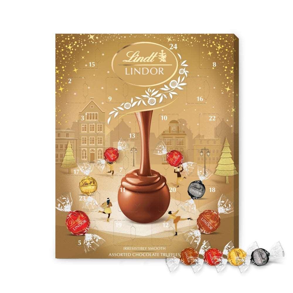 Lindt Lindor Gold Assorted Advent Calendar 297g