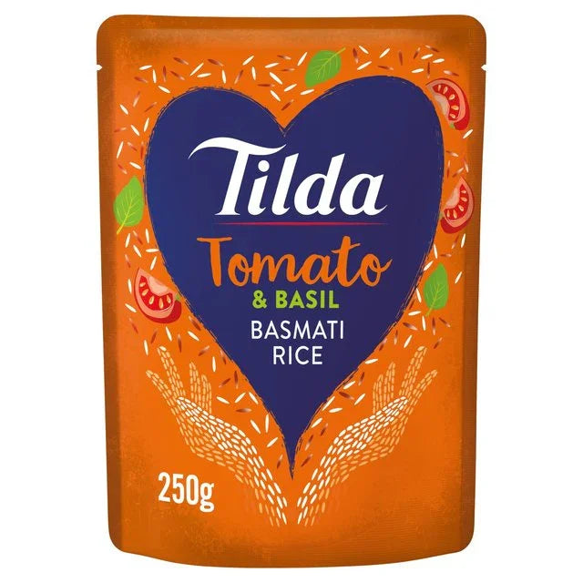 Tilda Microwave Tomato and Basil Rice