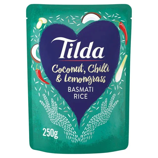 Tilda Microwave Coconut Chilli Lemongrass Rice