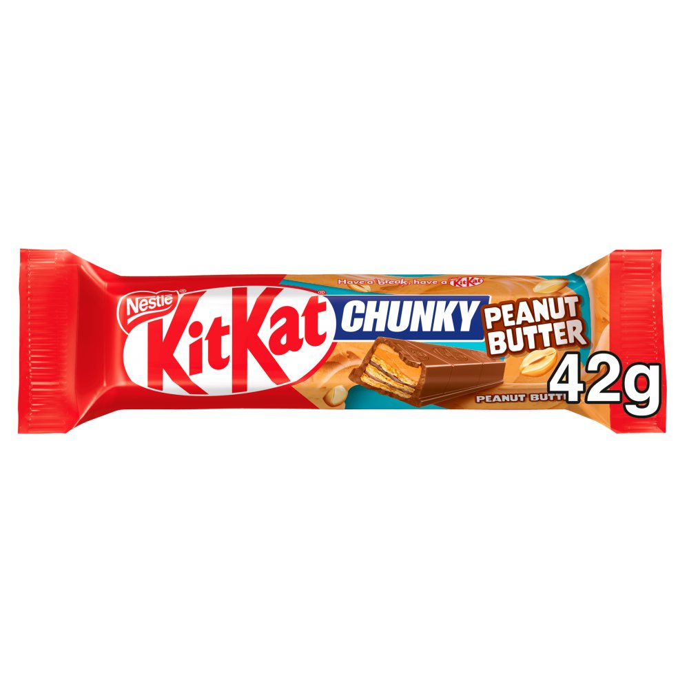 Kit Kat Chunky Peanut Butter Milk Chocolate Bar 42g