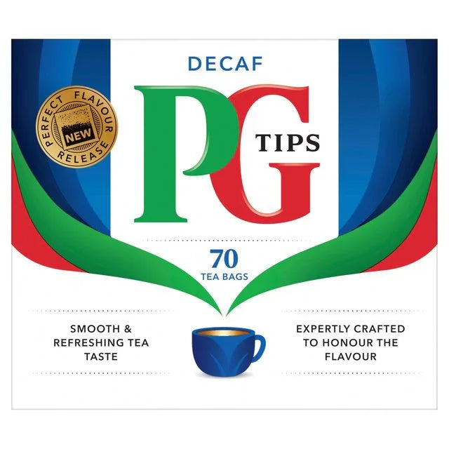 PG Tips Decaf Tea Bags 70 Pack