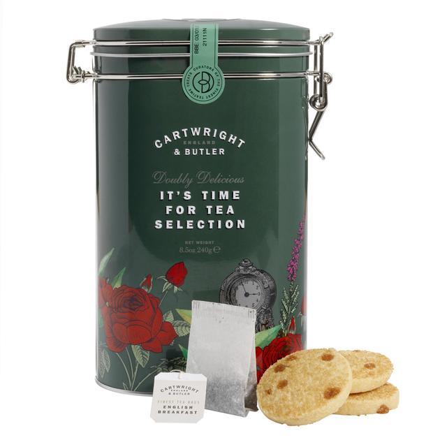 Cartwright & Butler Salted Caramel Shortbread & English Breakfast Tea