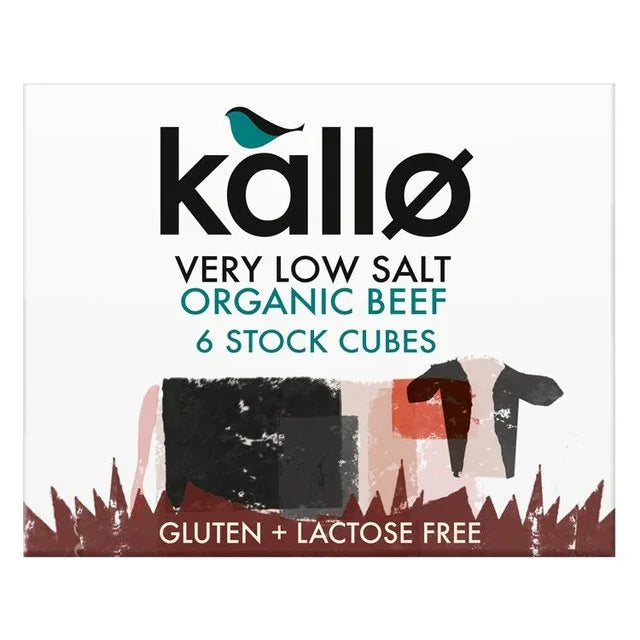 Kallo Organic Low Salt Beef Cubes