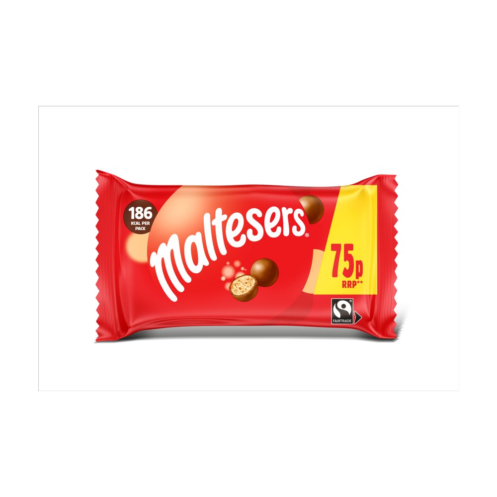 Maltesers Milk Chocolate & Honeycomb Snack Bag PMP 37g