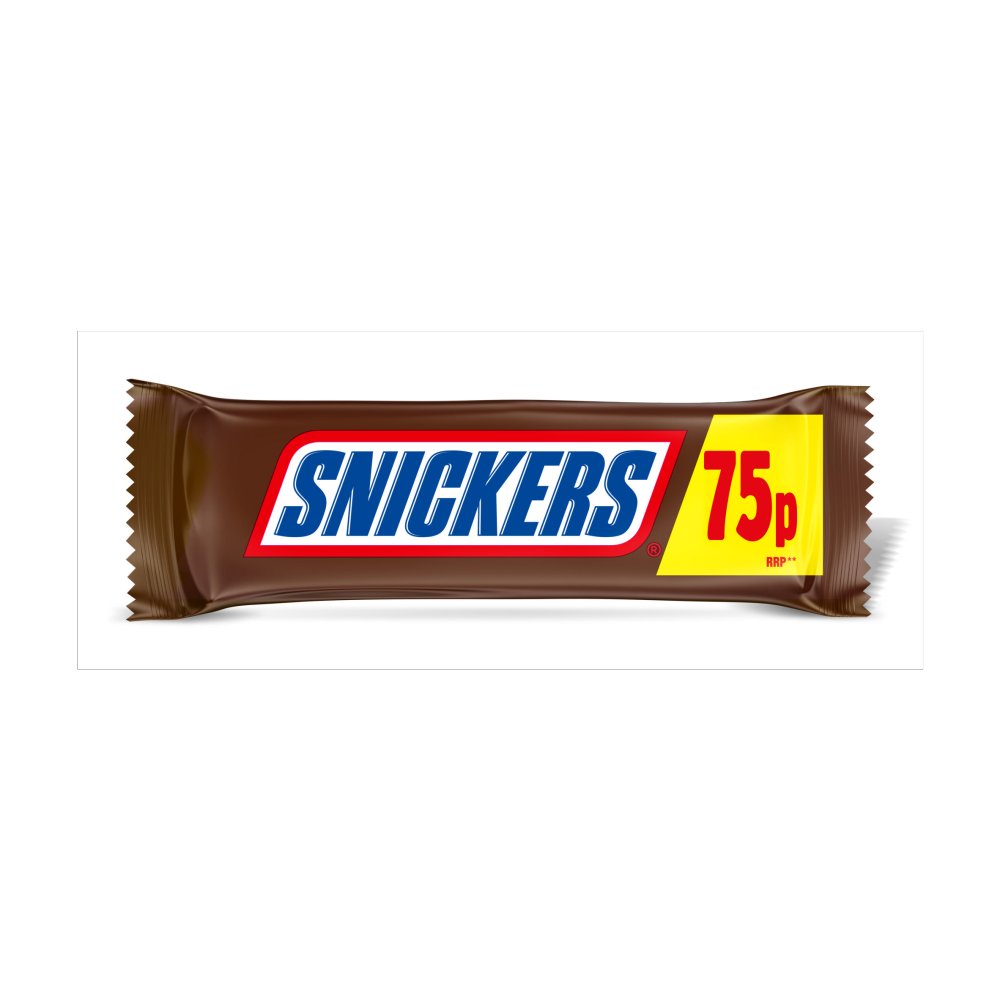 Snickers Caramel, Nougat, Peanuts & Milk Chocolate Snack Bar PMP 48g