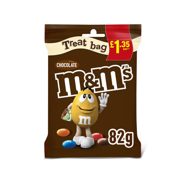 M&M's Milk Chocolate Bites Pouch Bag 82g PMP