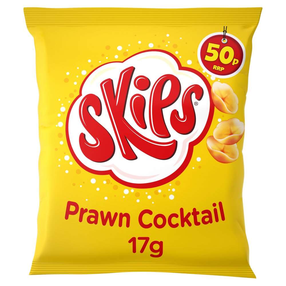 Skips Prawn Cocktail Crisps 17g PMP x 1 Bag