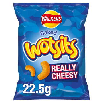 Walkers Wotsits Really Cheesy Snacks Crisps 22.5g x 1 Bag