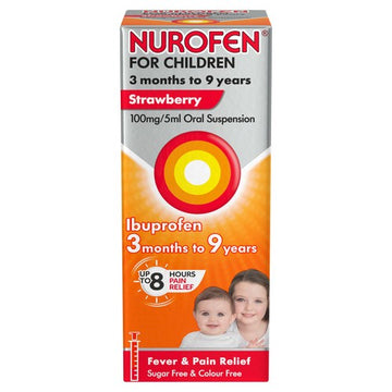 Nurofen for Children Ibuprofen Strawberry 100ml
