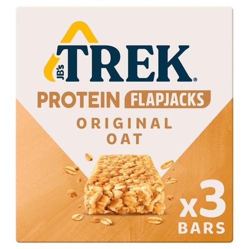 TREK Original Oat Protein Flapjacks Multipack 3x50g