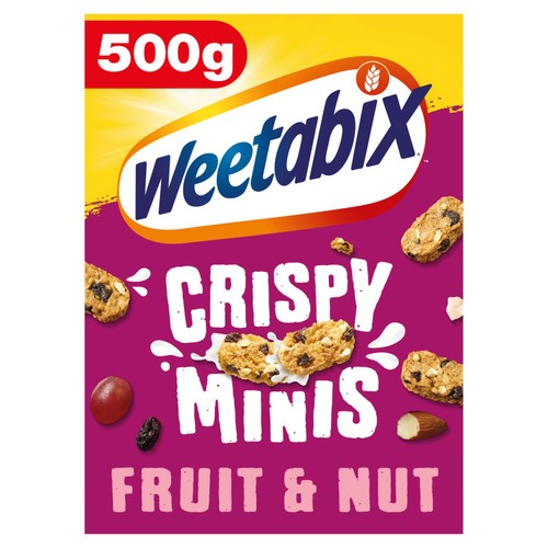 Weetabix Crispy Minis Fruit & Nut Cereal 500g