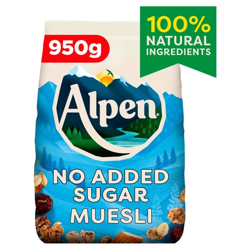 Alpen No Added Sugar Muesli 950g