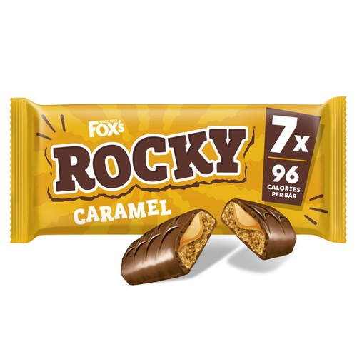Fox's Rocky Caramel Multipack Biscuit Bars 136.5g