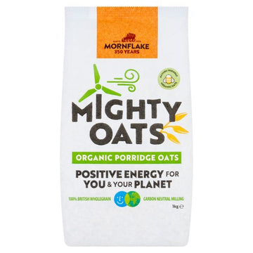 Mornflake Mighty Oats Organic Oats 1kg