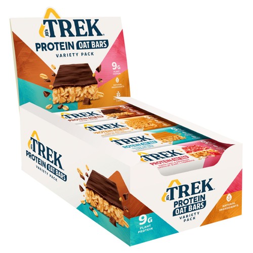 TREK Protein Flapjacks Variety Pack 16x50g